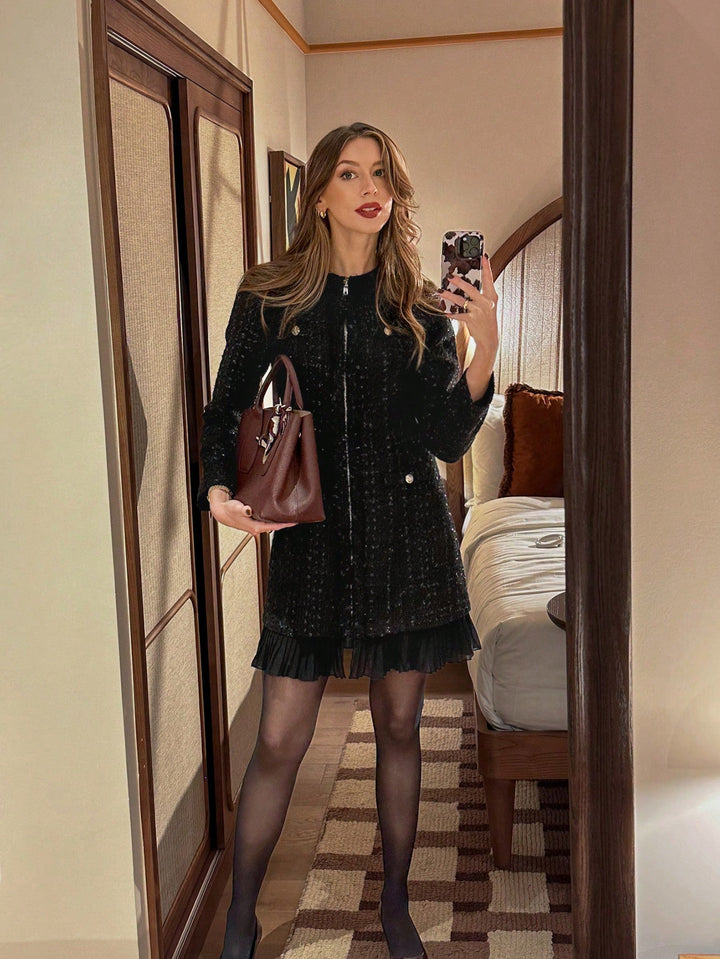 Rochie scurtă SHEIN, negru