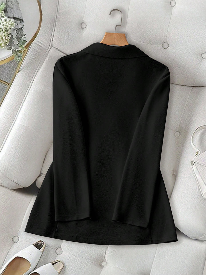 Sacou SHEIN, negru