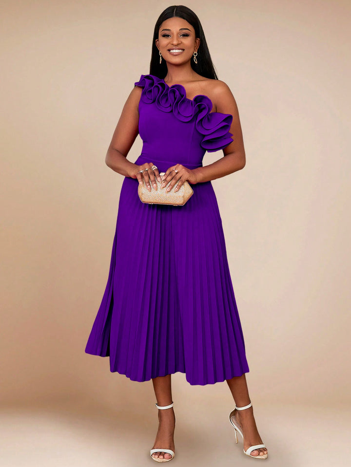 SHEIN midi ruha, lila