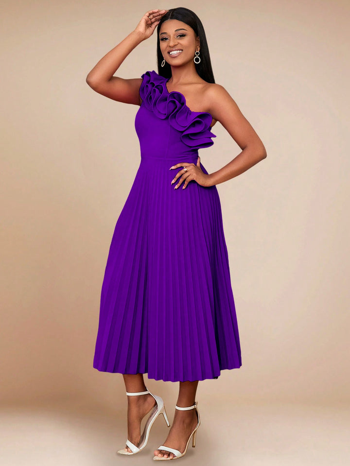 SHEIN midi ruha, lila