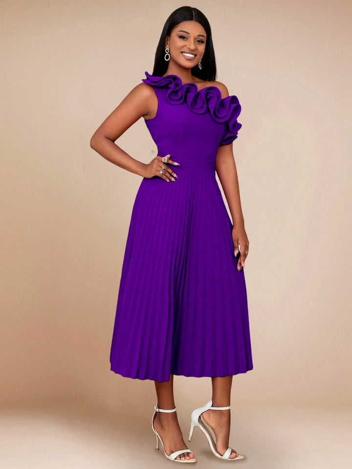 Rochie midi SHEIN, mov