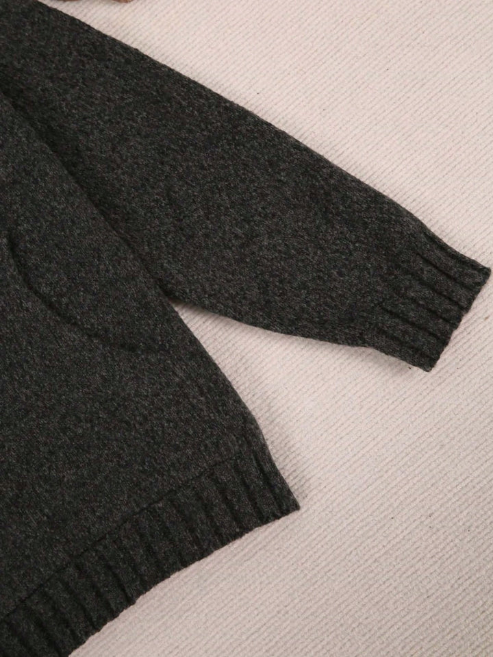 Pulover SHEIN, negru
