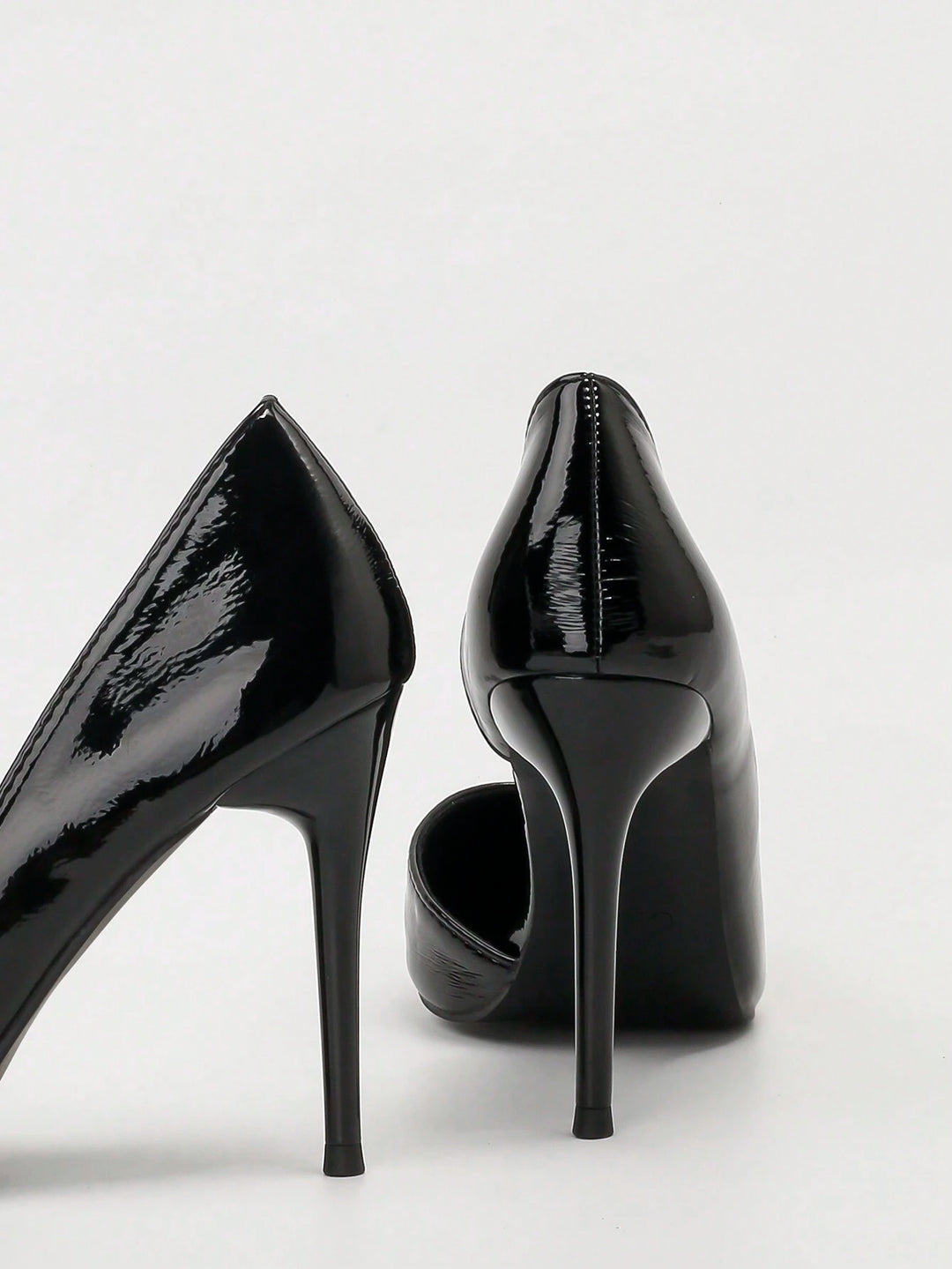 Pantofi cu toc SHEIN, negru