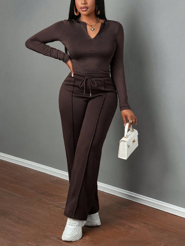 SHEIN együttes, barna