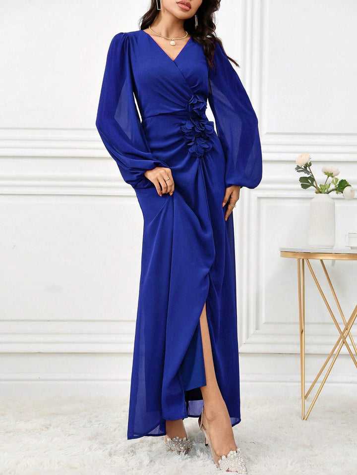 Rochie maxi Shein, albastru