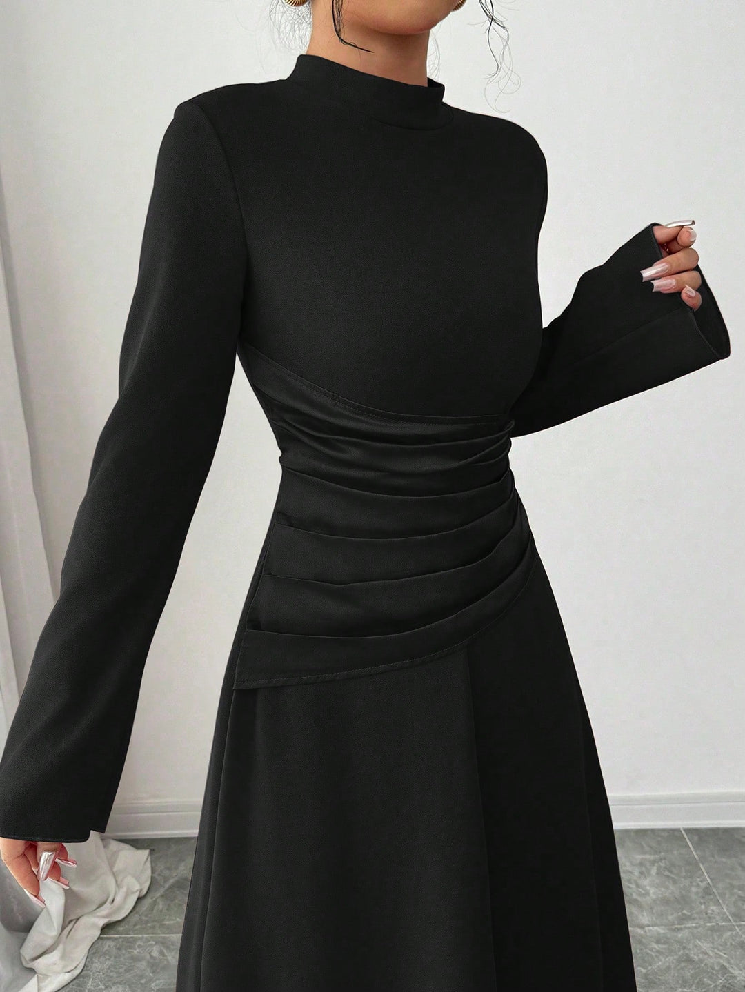Rochie maxi SHEIN, negru