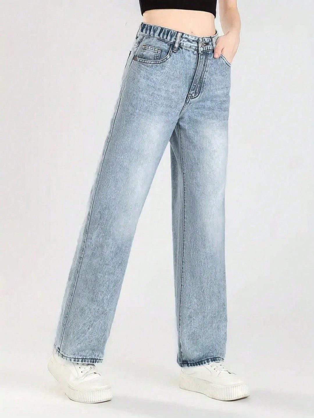 Jeans SHEIN, albastru
