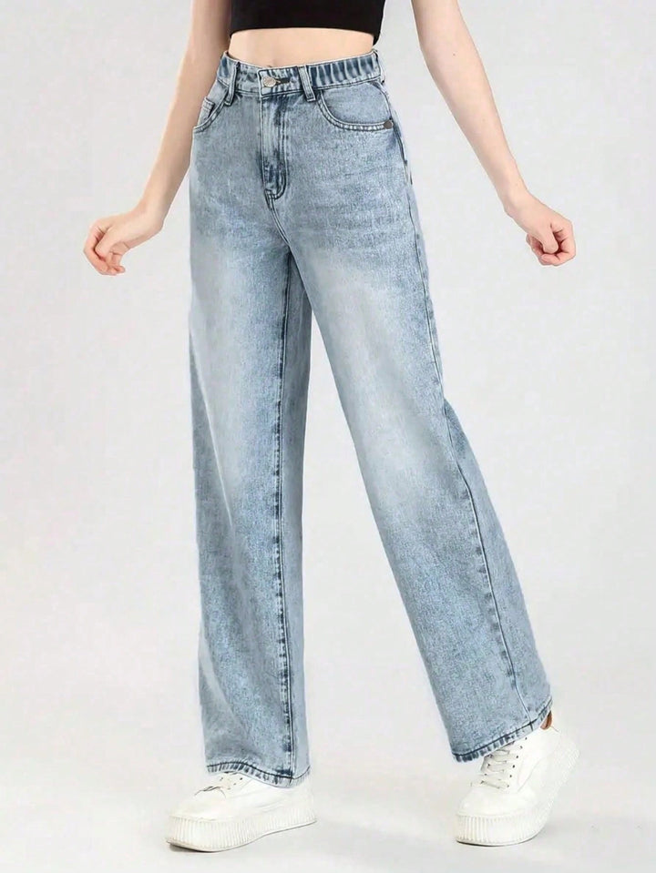 Jeans SHEIN, albastru