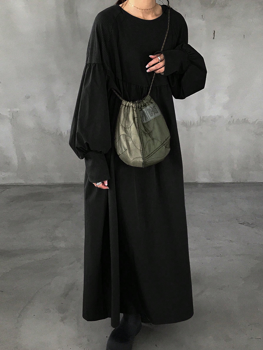 Rochie maxi SHEIN, negru