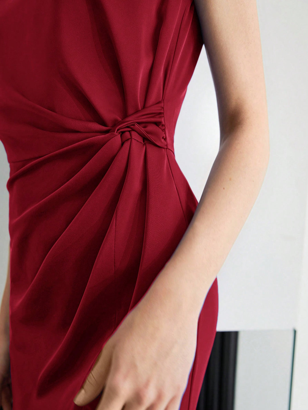 Rochie midi SHEIN, roșu