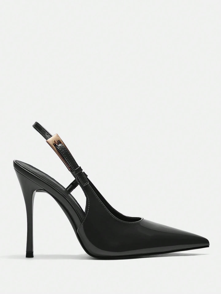 Pantofi SHEIN, negru