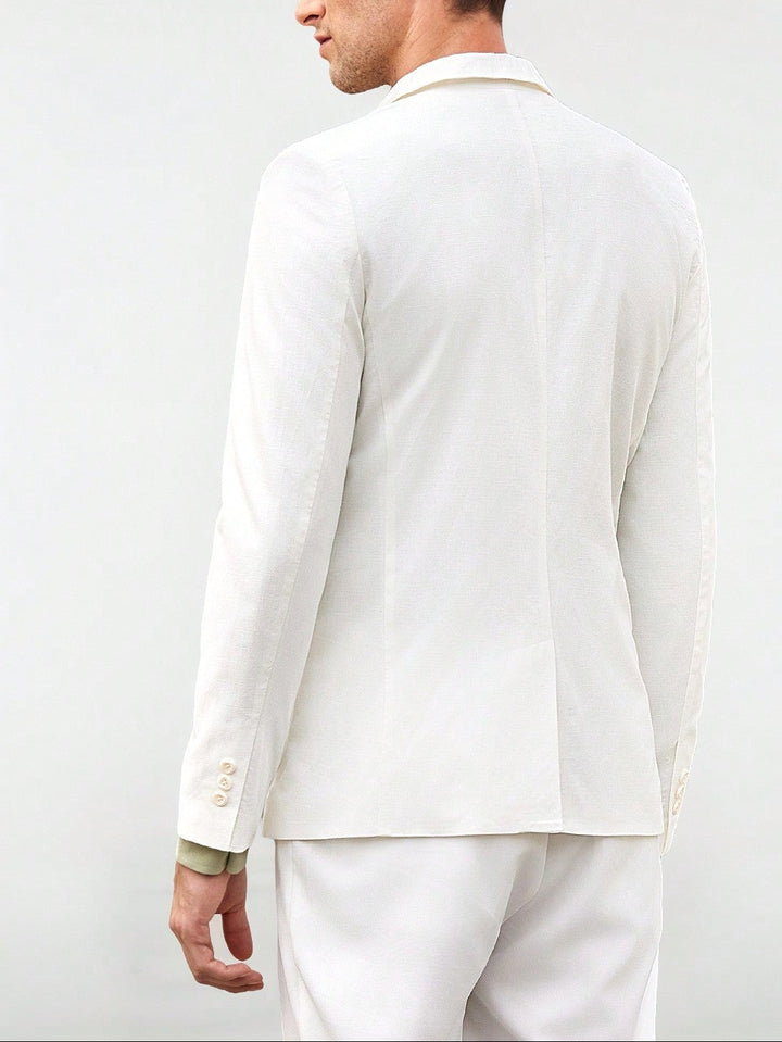 SHEIN blézer, krém