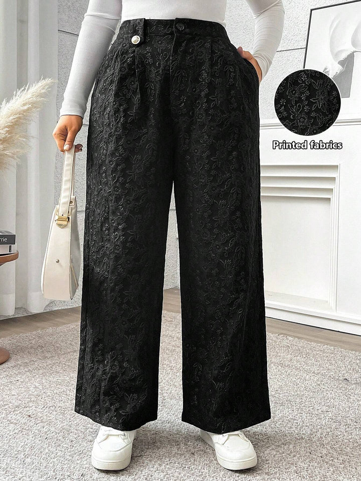 SHEIN nadrág, fekete