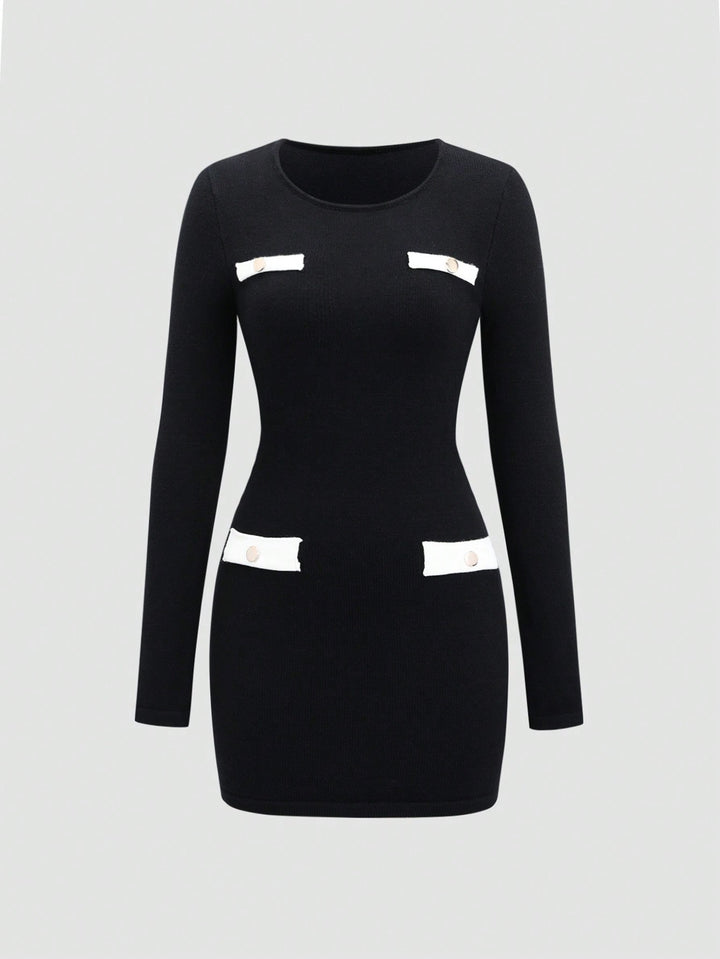 Rochie mini SHEIN, negru