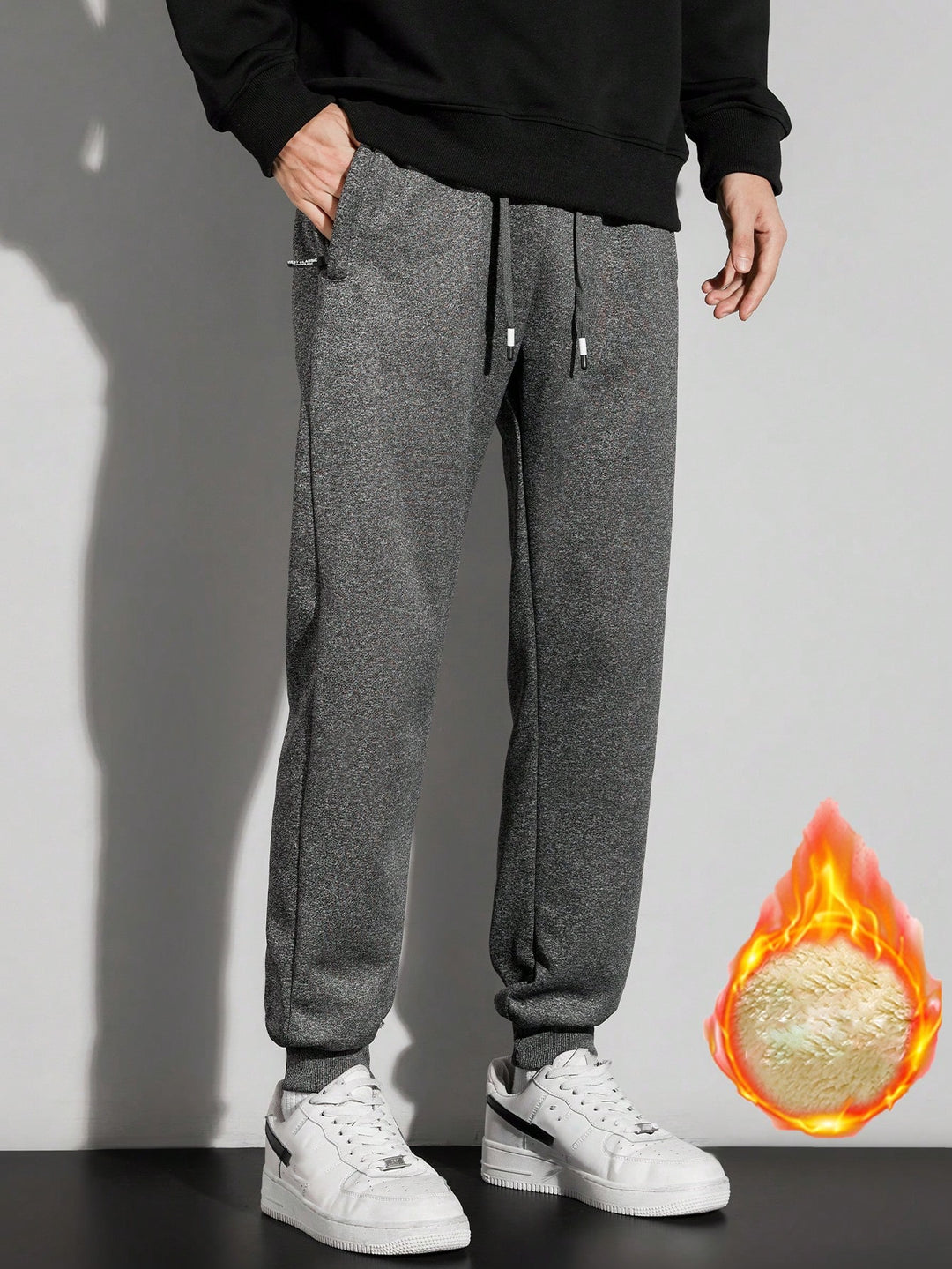 Pantaloni SHEIN, gri