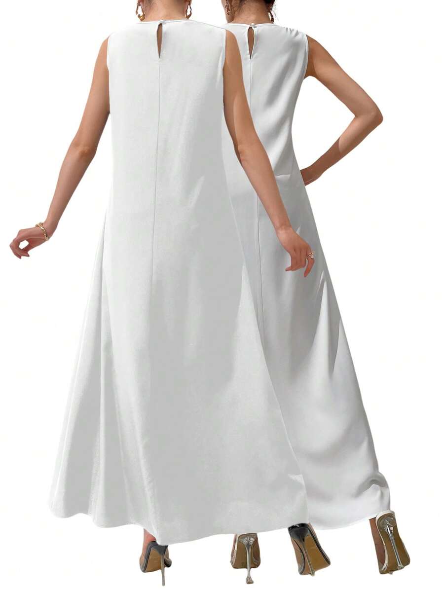 Set rochii maxi SHEIN, alb