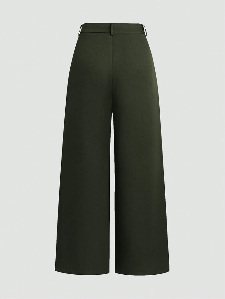 Pantaloni SHEIN, kaki