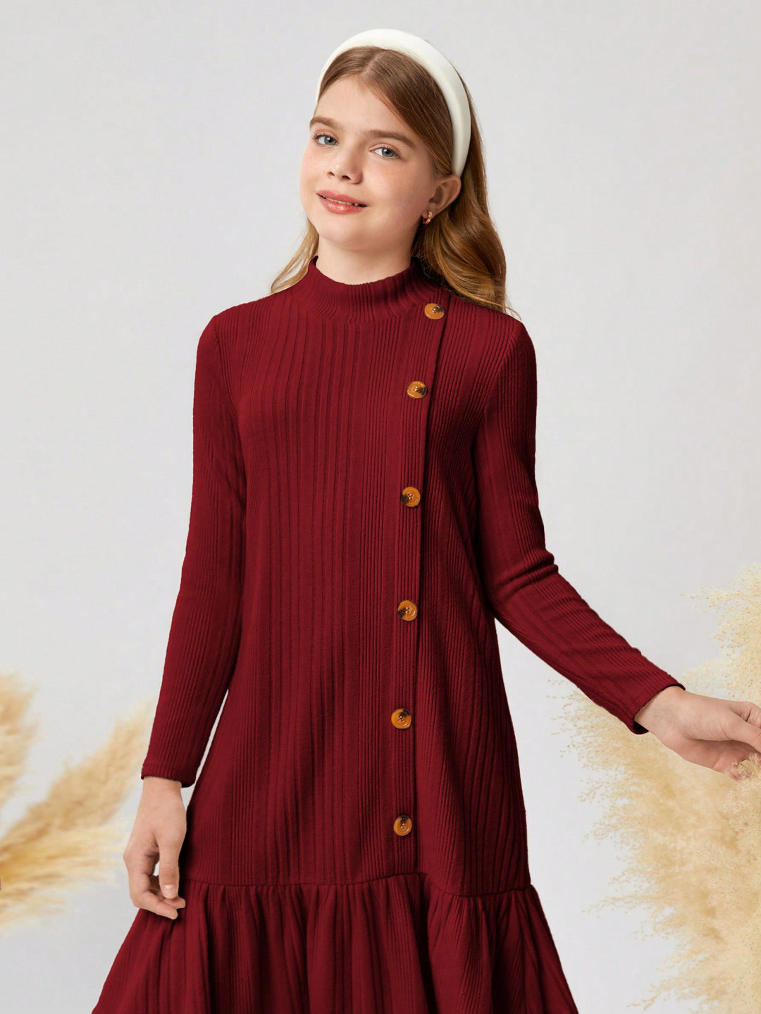 Rochie SHEIN, vișiniu