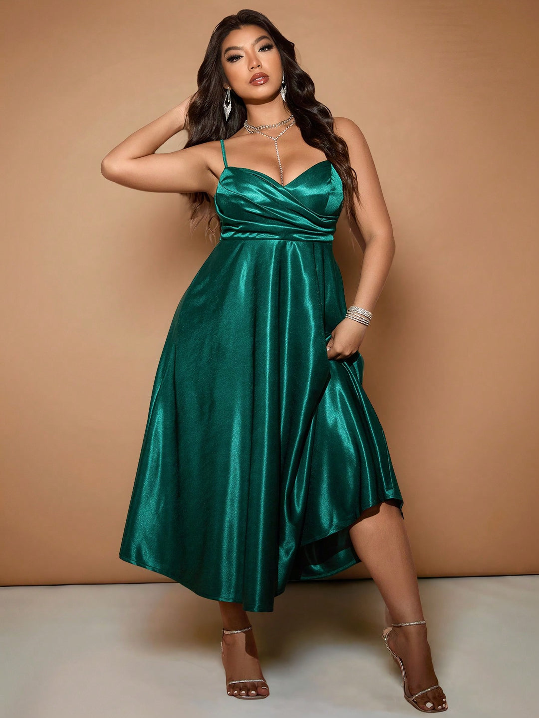 Rochie SHEIN, verde