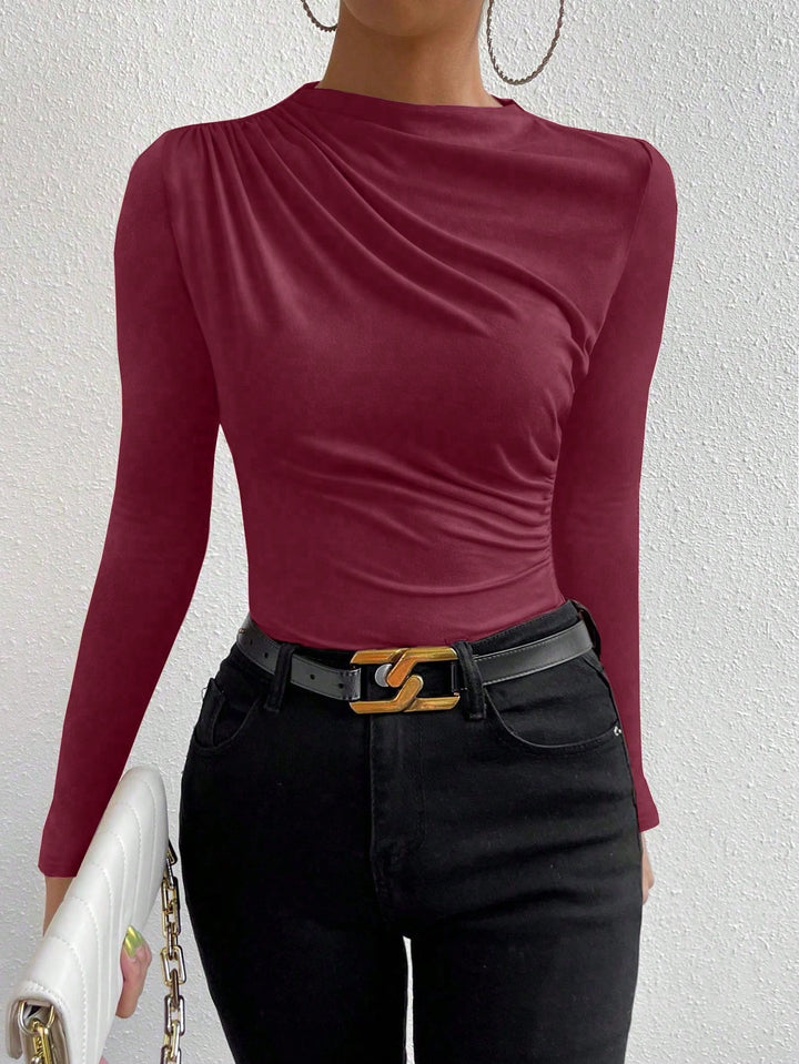 Tricou SHEIN, vișiniu