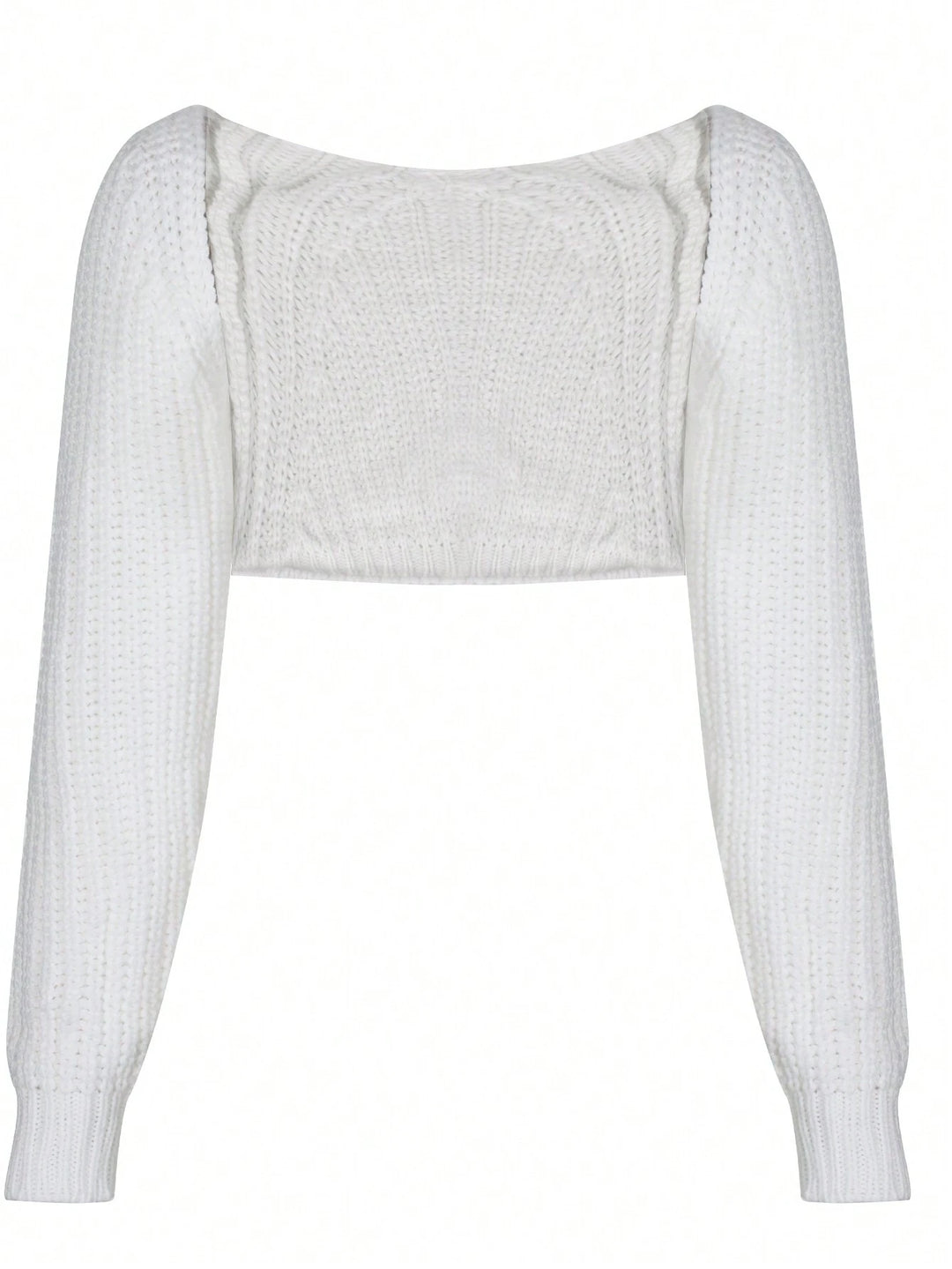 Bolero SHEIN, alb