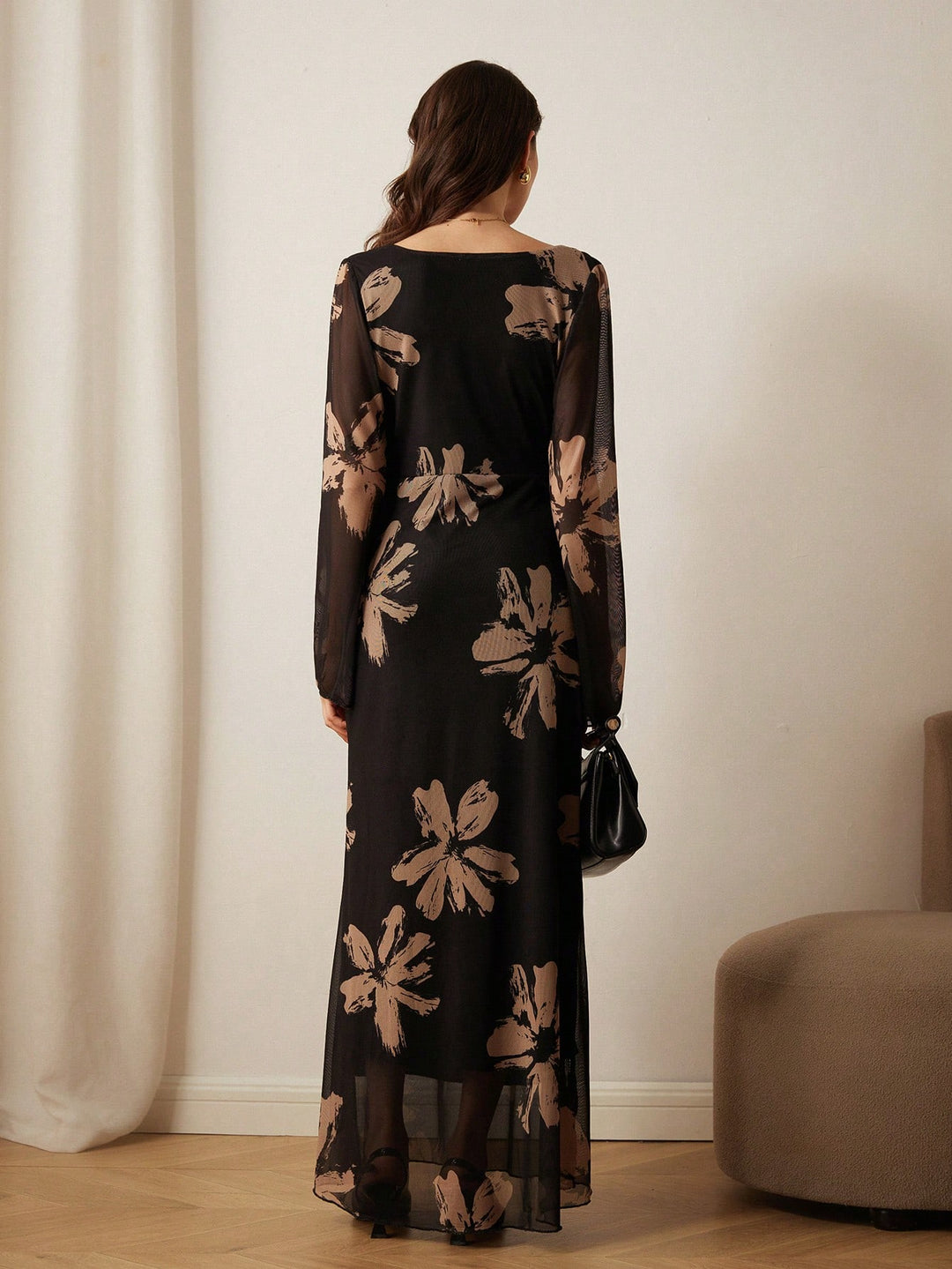 Rochie maxi SHEIN, mix culori
