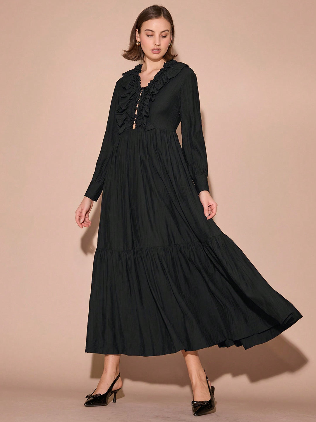 Rochie maxi SHEIN, negru