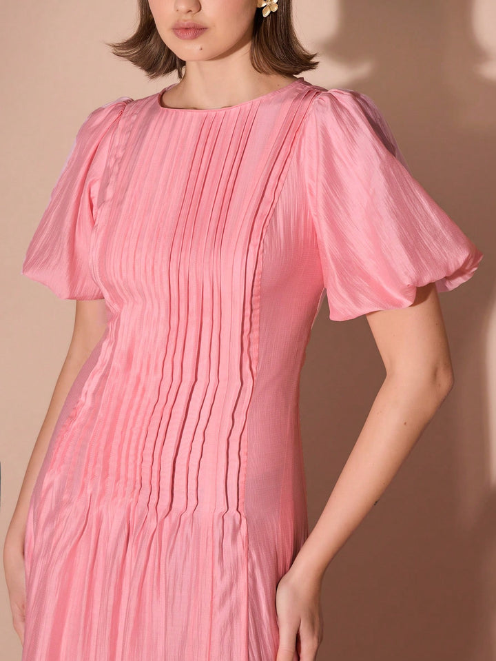 Rochie maxi SHEIN, roz