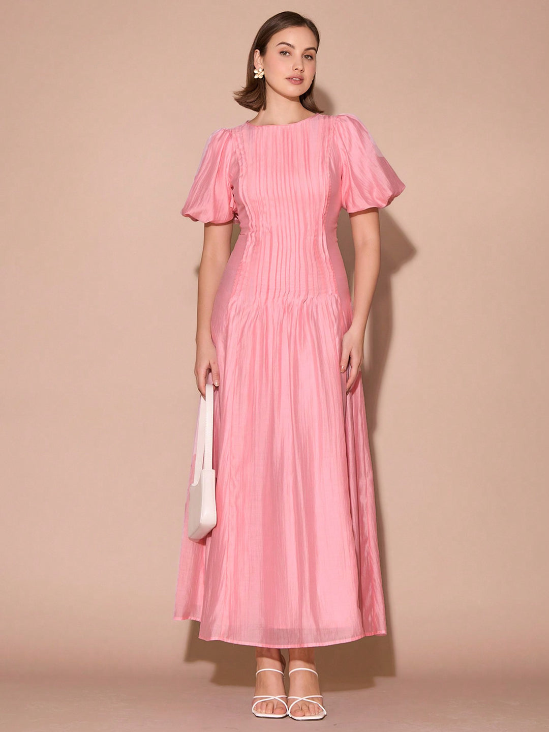 Rochie maxi SHEIN, roz