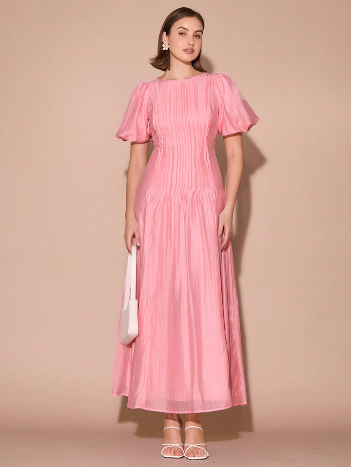 Rochie maxi SHEIN, roz