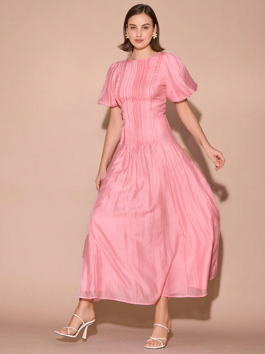 Rochie maxi SHEIN, roz