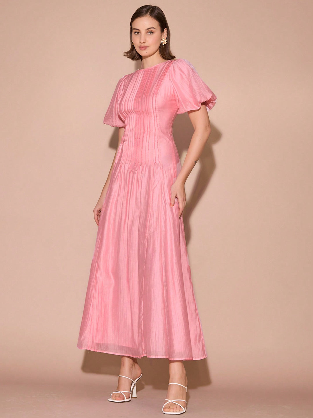Rochie maxi SHEIN, roz