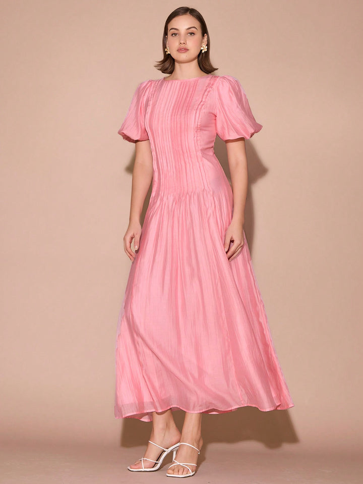 Rochie maxi SHEIN, roz
