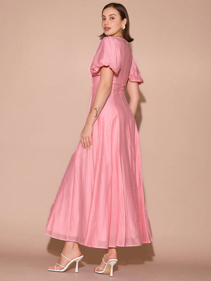 Rochie maxi SHEIN, roz