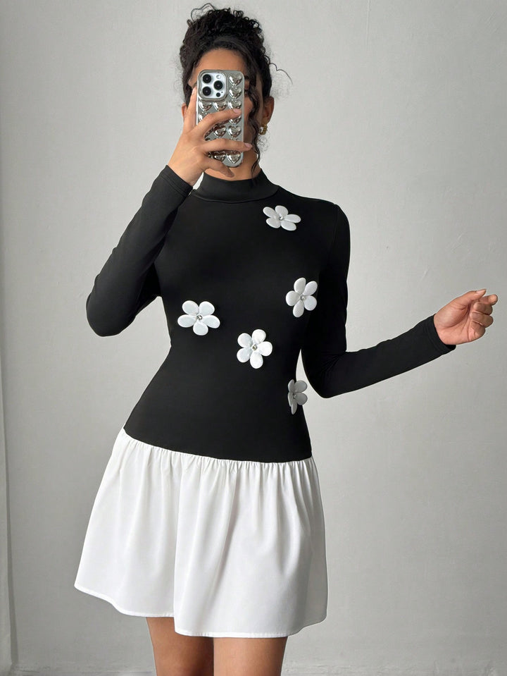 SHEIN miniruha, fekete