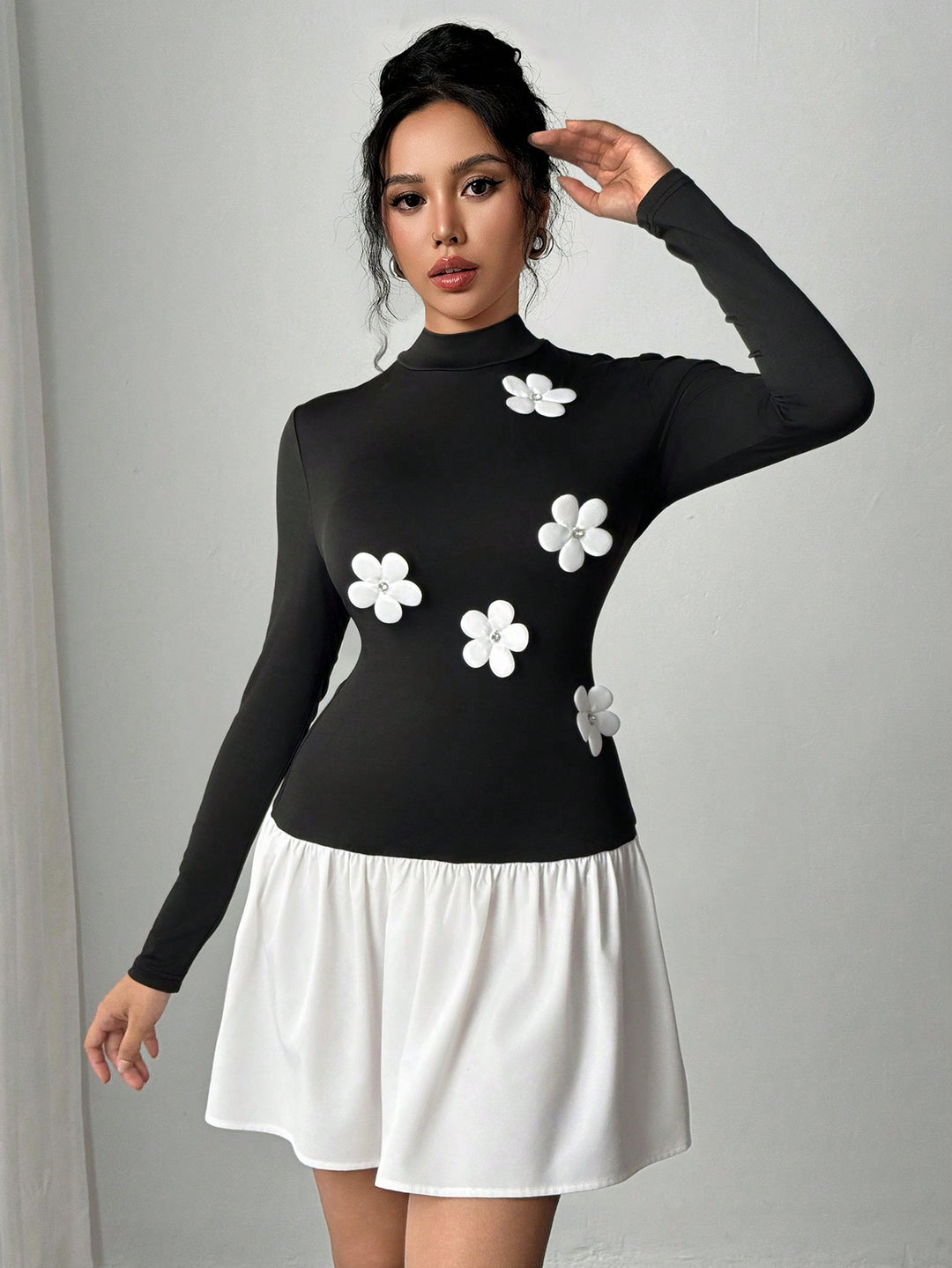SHEIN miniruha, fekete