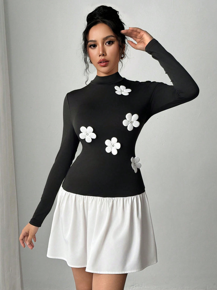 SHEIN miniruha, fekete
