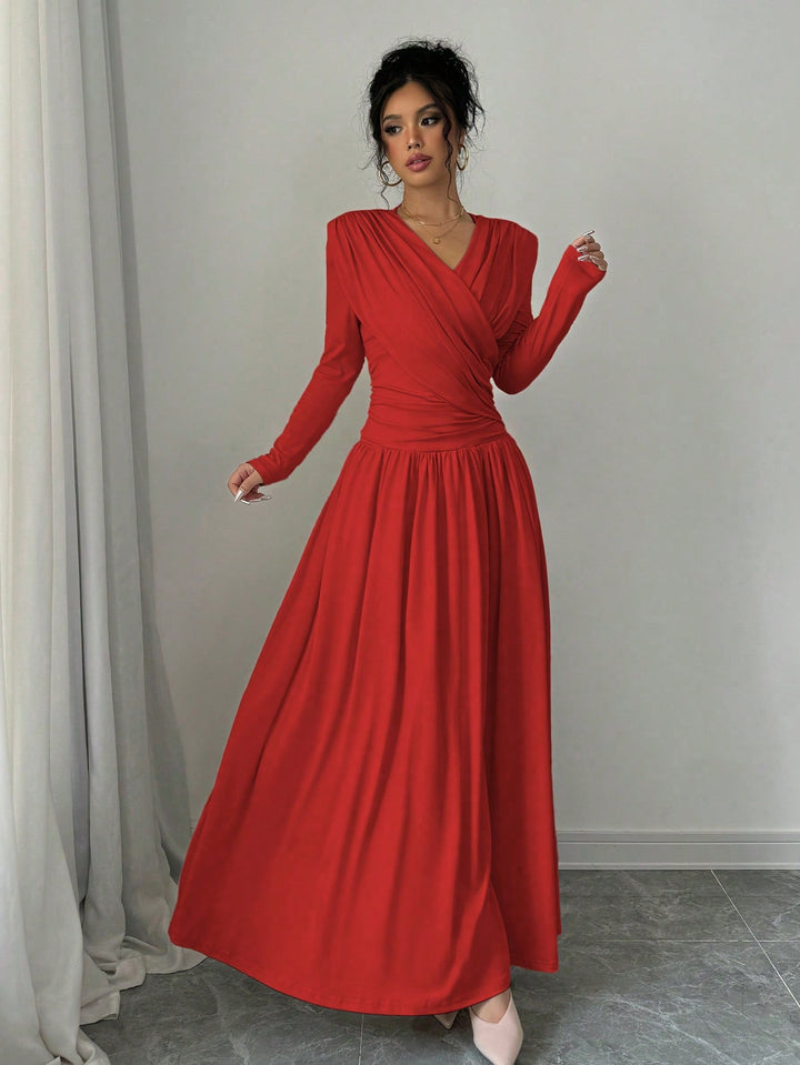 Rochie maxi SHEIN, roșu