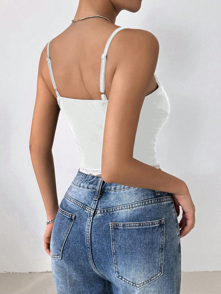 Fehér SHEIN top