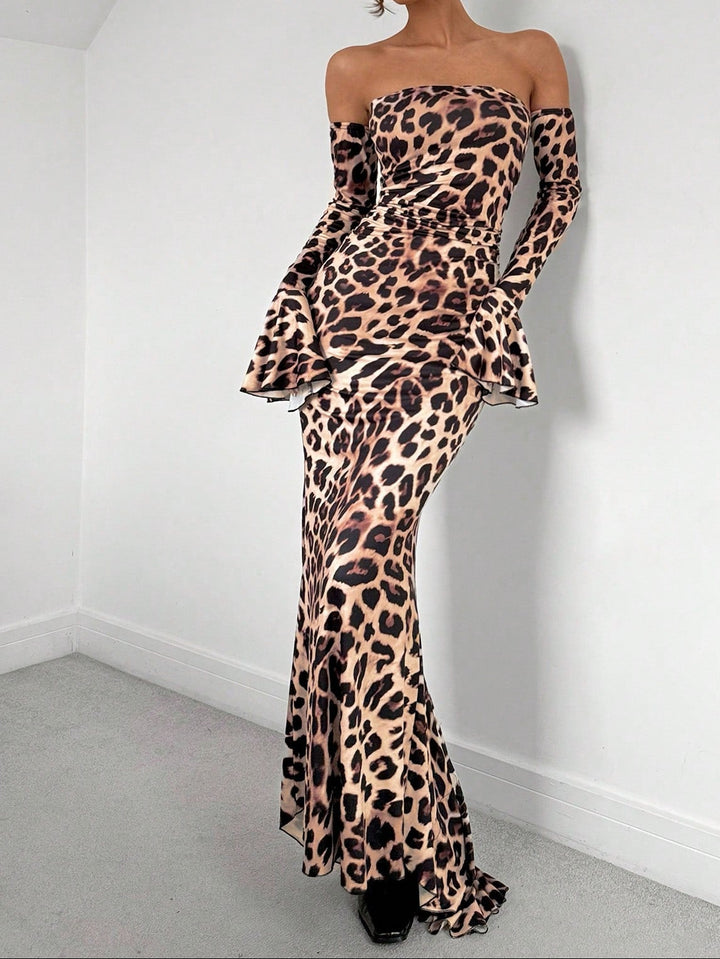 Shein Maxi Dress, Mixed Colors