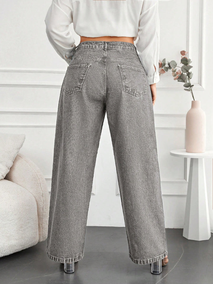 Jeans SHEIN, gri