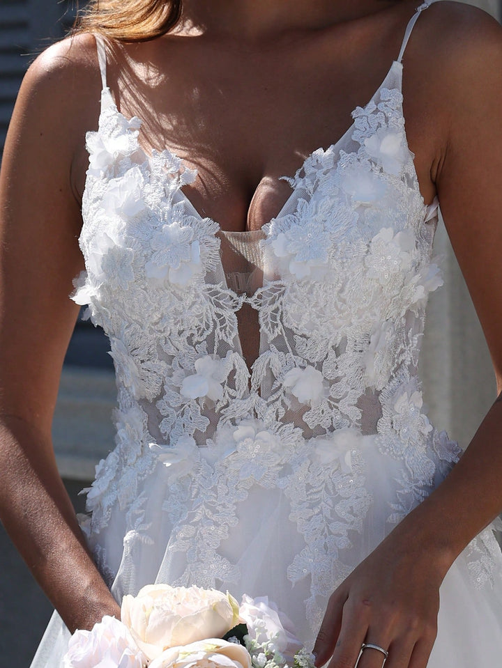 Rochie de mireasă SHEIN, bej