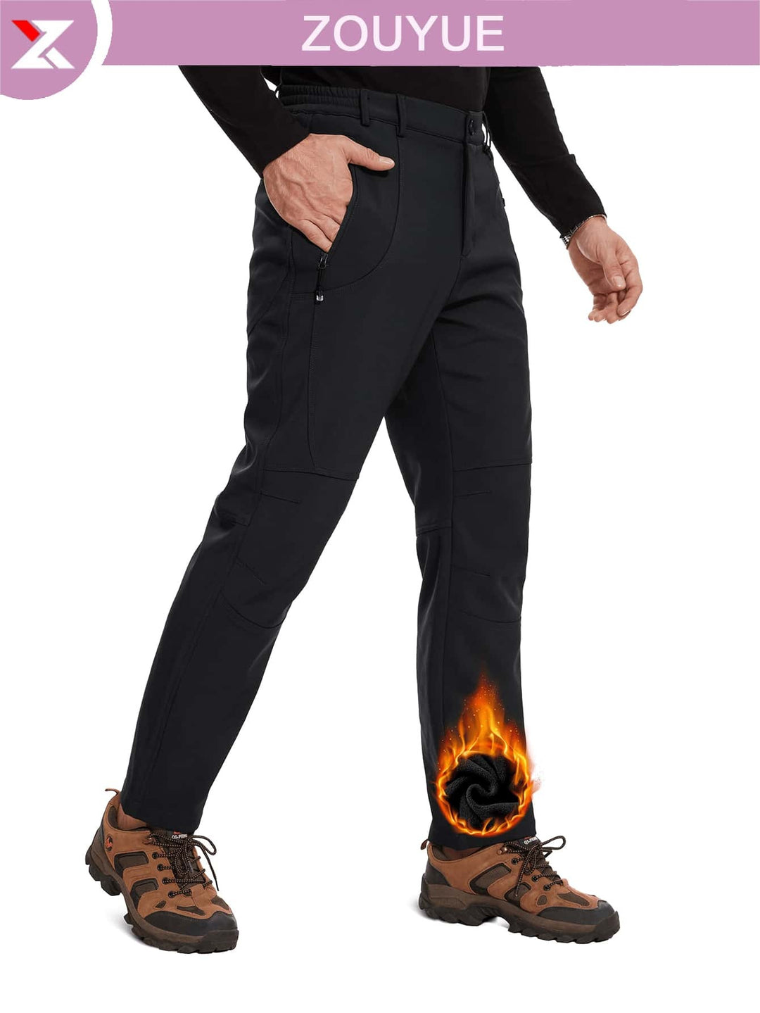 Pantaloni SHEIN, negru