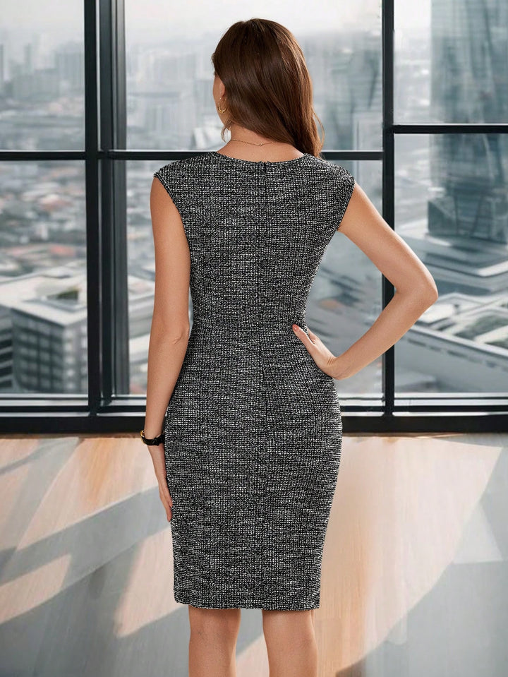 Rochie scurtă SHEIN, gri