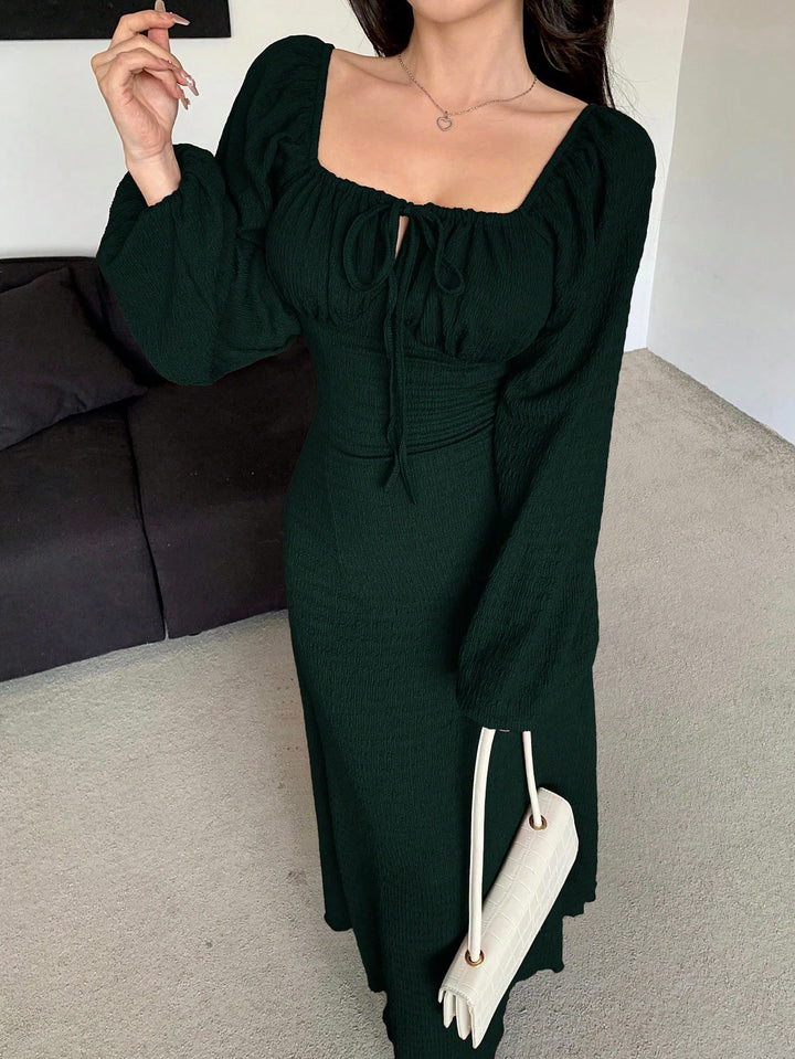 Rochie maxi SHEIN, verde