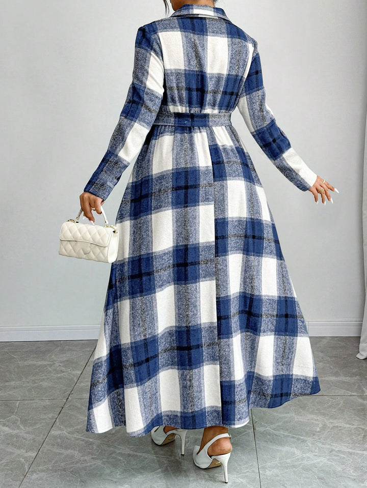 Rochie maxi SHEIN, albastru