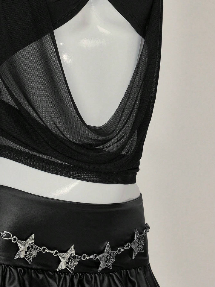 Top Shein, negru