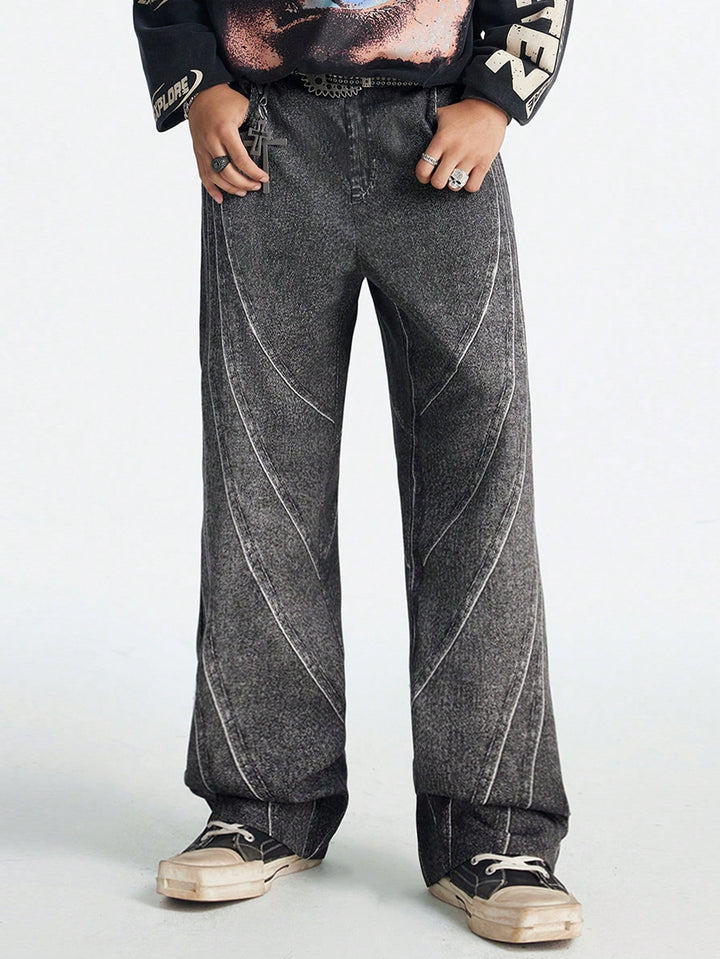 Pantaloni Shein, gri