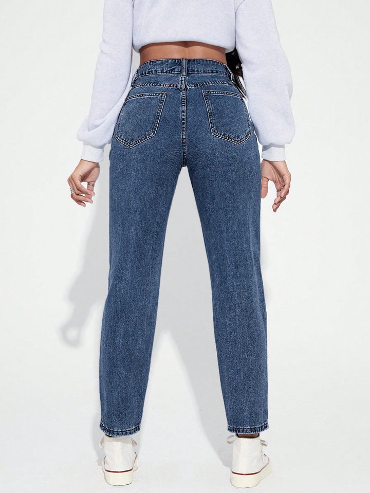 Jeans SHEIN, albastru