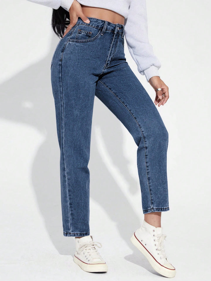 Jeans SHEIN, albastru